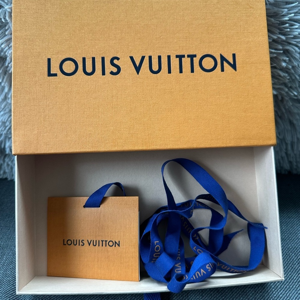 Louis Vuitton Authentic Drawer Style Box - Orange 8 x 5.25 x 1.2
